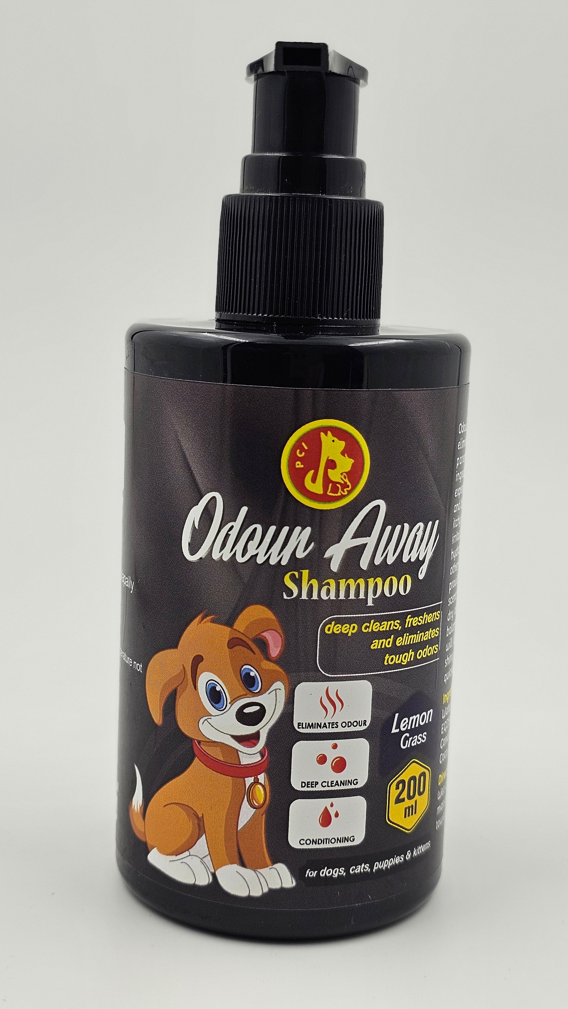 PCI Odour Away Shampoo – Lemongrass (200 ml)