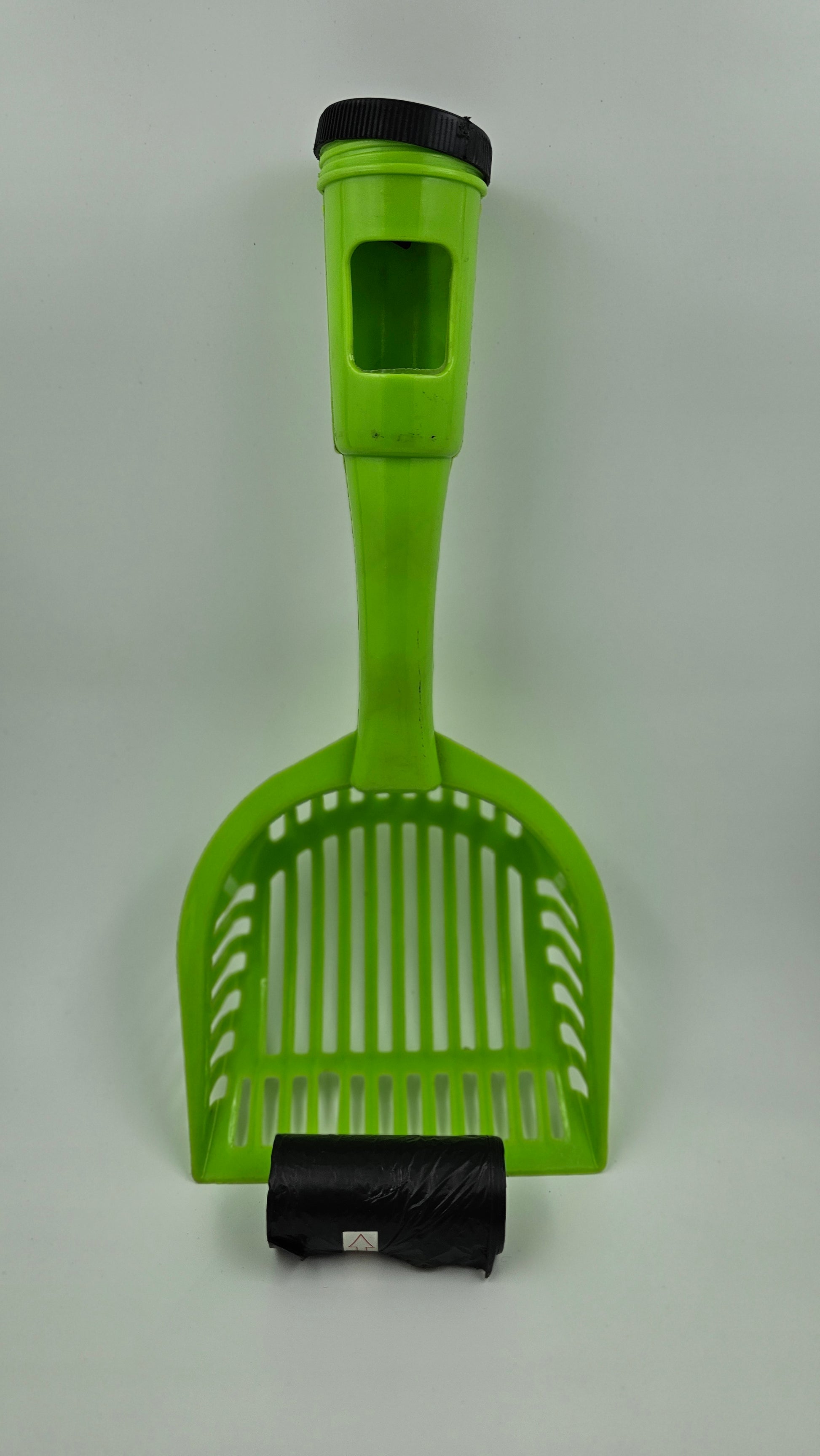 Multifunctional Cat Litter Scoop with Waste Bag Dispenser