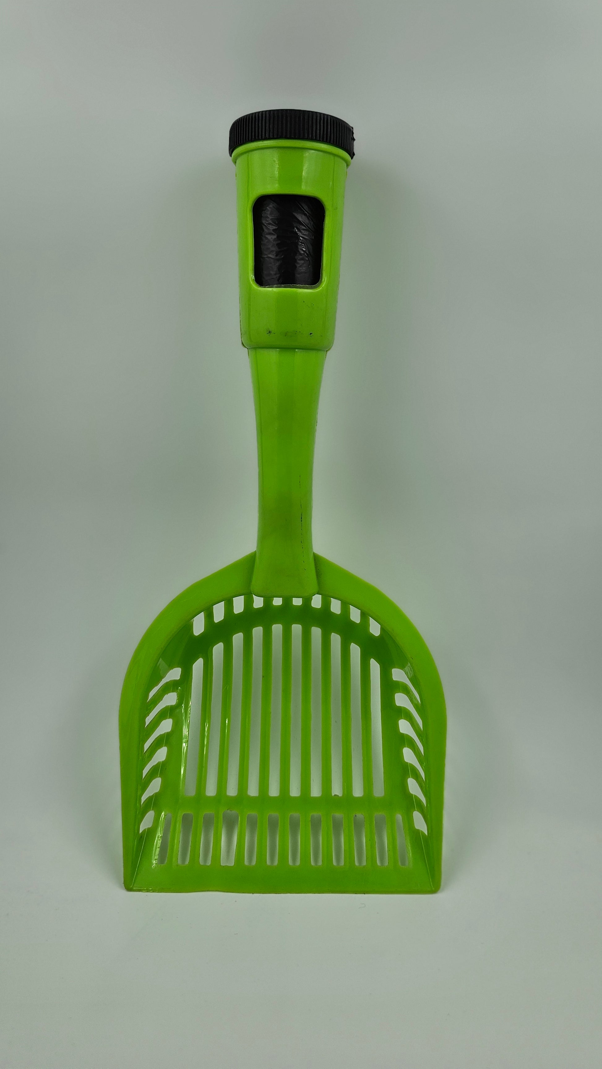 Multifunctional Cat Litter Scoop with Waste Bag Dispenser