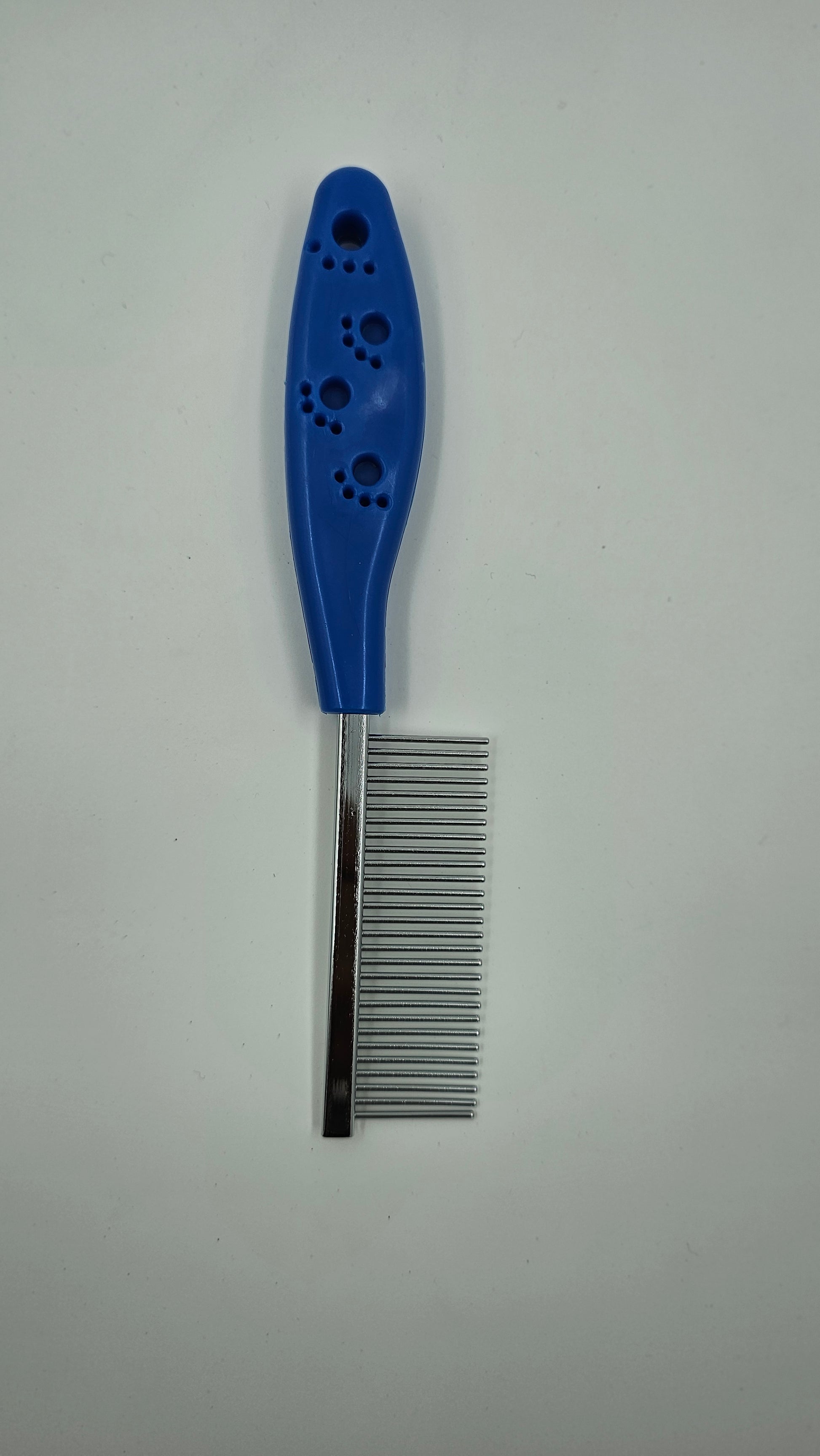Pet Grooming Comb Single with Anti-Slip Handle