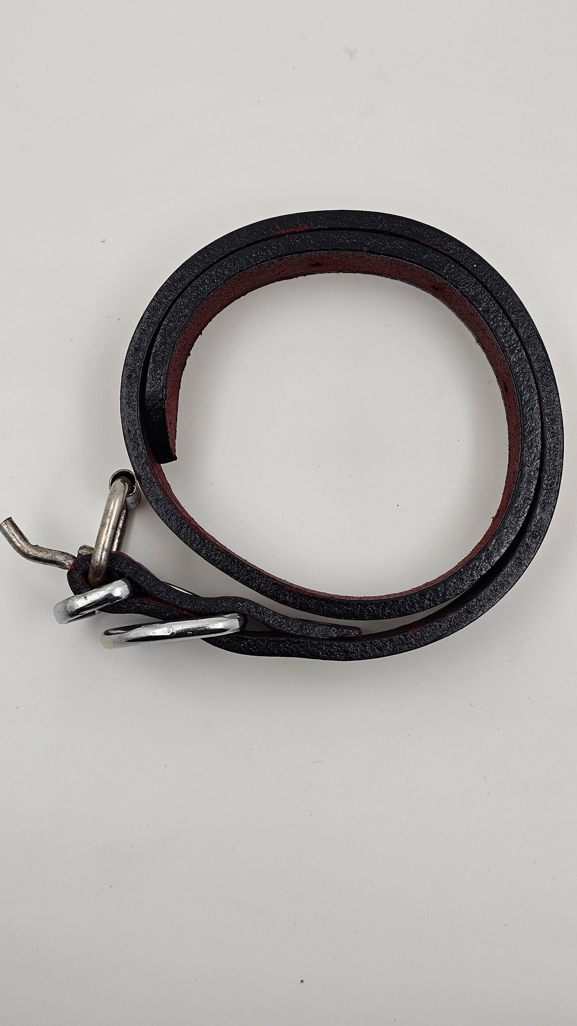 Premium Leather Pet Collar – 50cm (Adjustable)