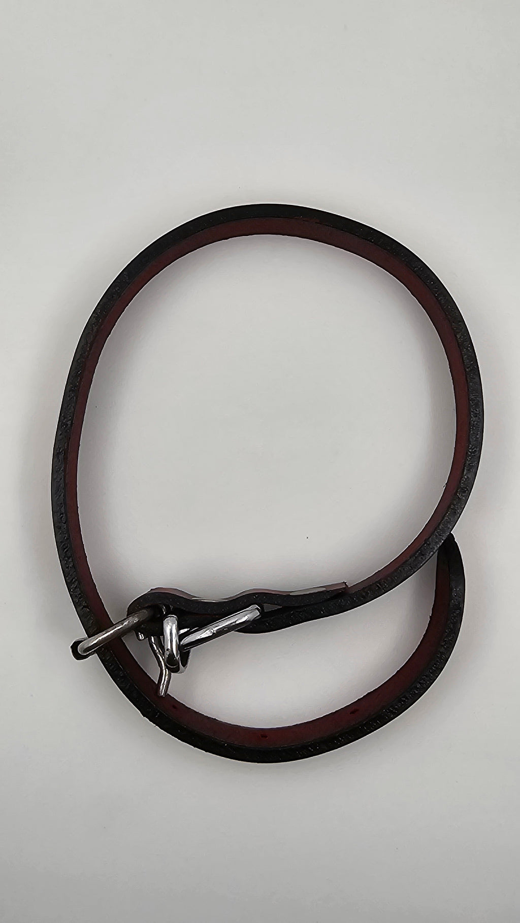 Premium Leather Pet Collar – 50cm (Adjustable)