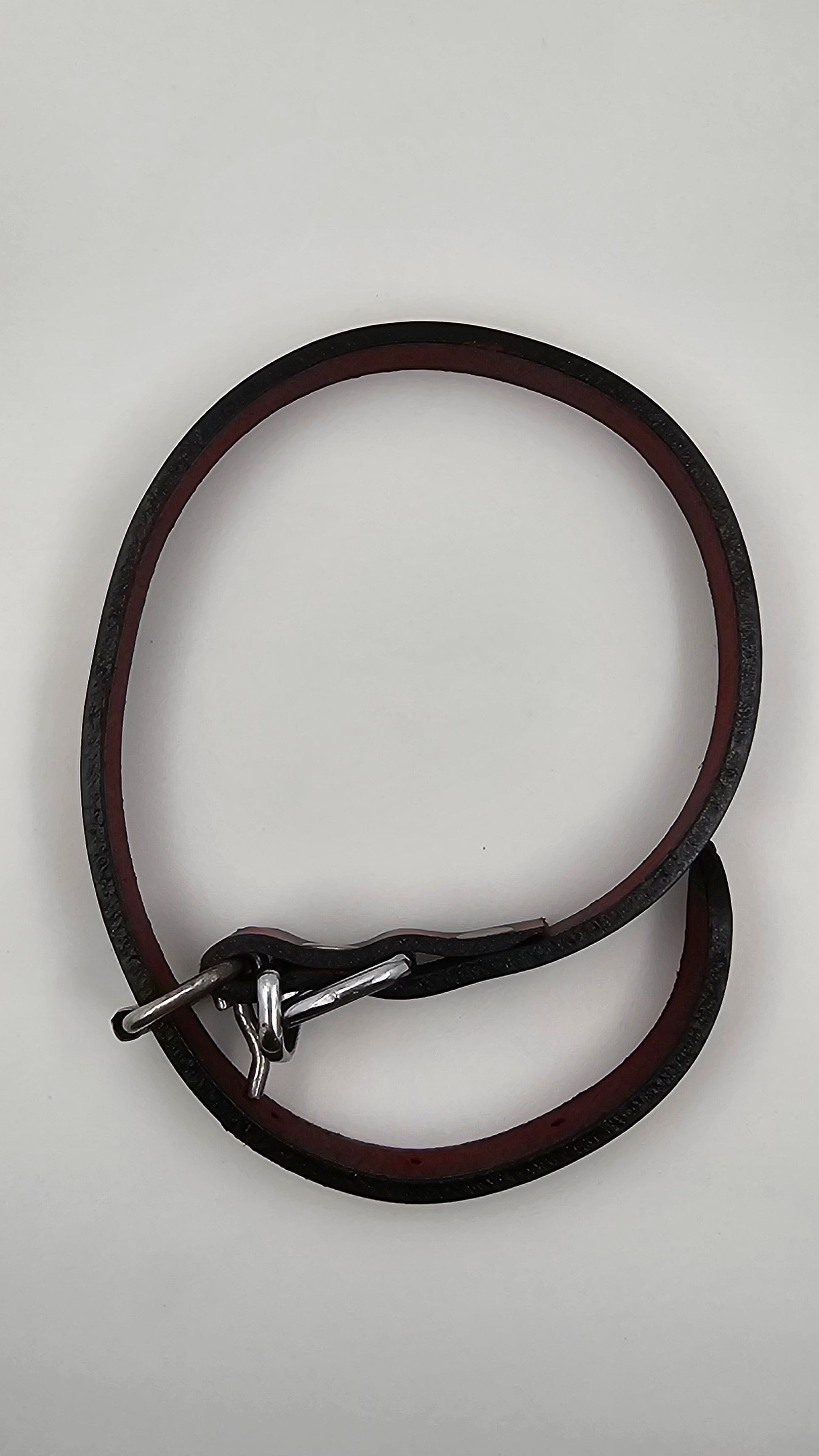 Premium Leather Pet Collar – 50cm (Adjustable)