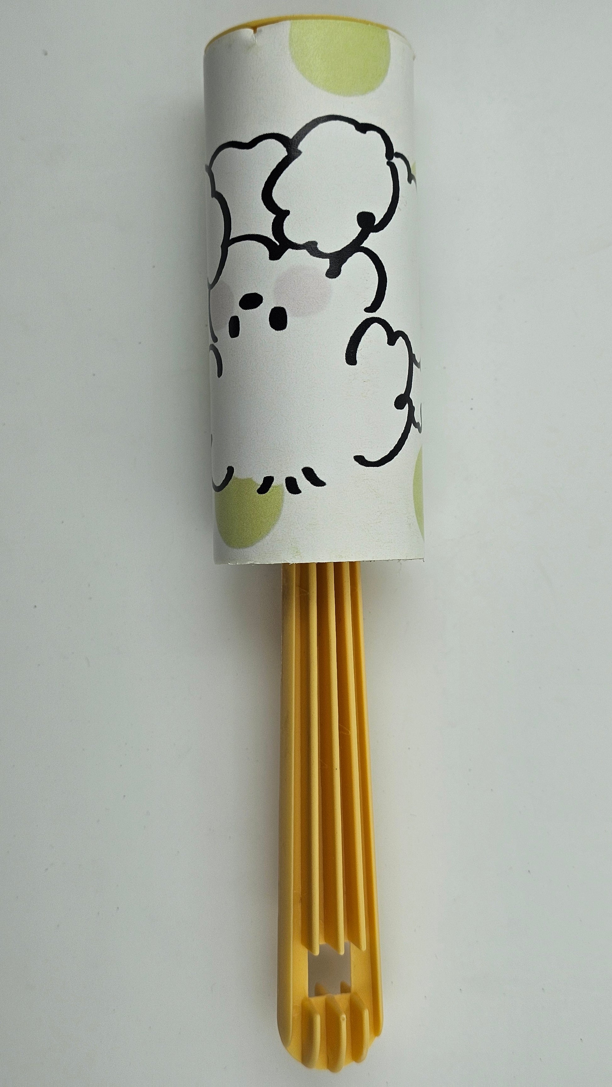 Cute Cartoon Lint Roller with Handle – Refill Pack (Set of 3)