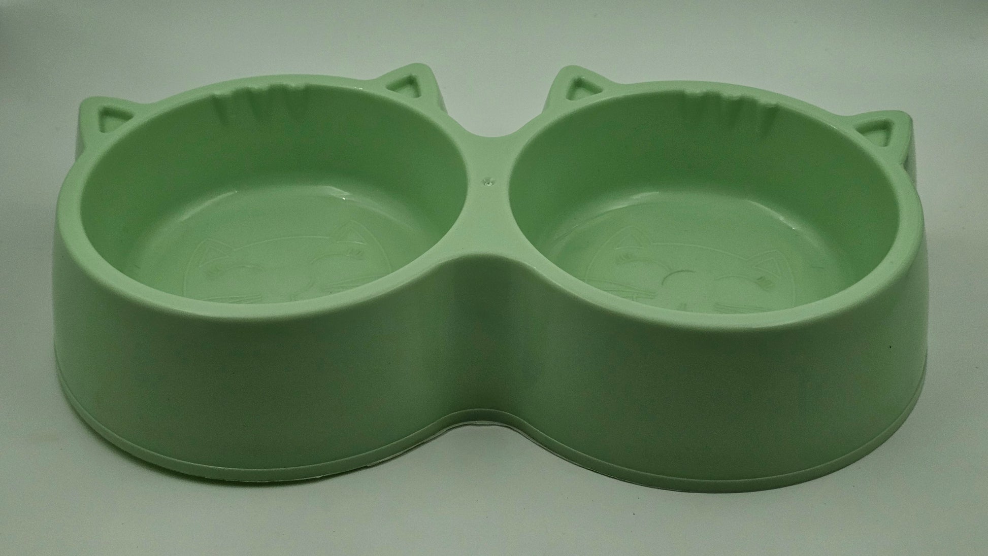 Cute Dual Cat Bowl – Small | Food & Water Feeder for Pets