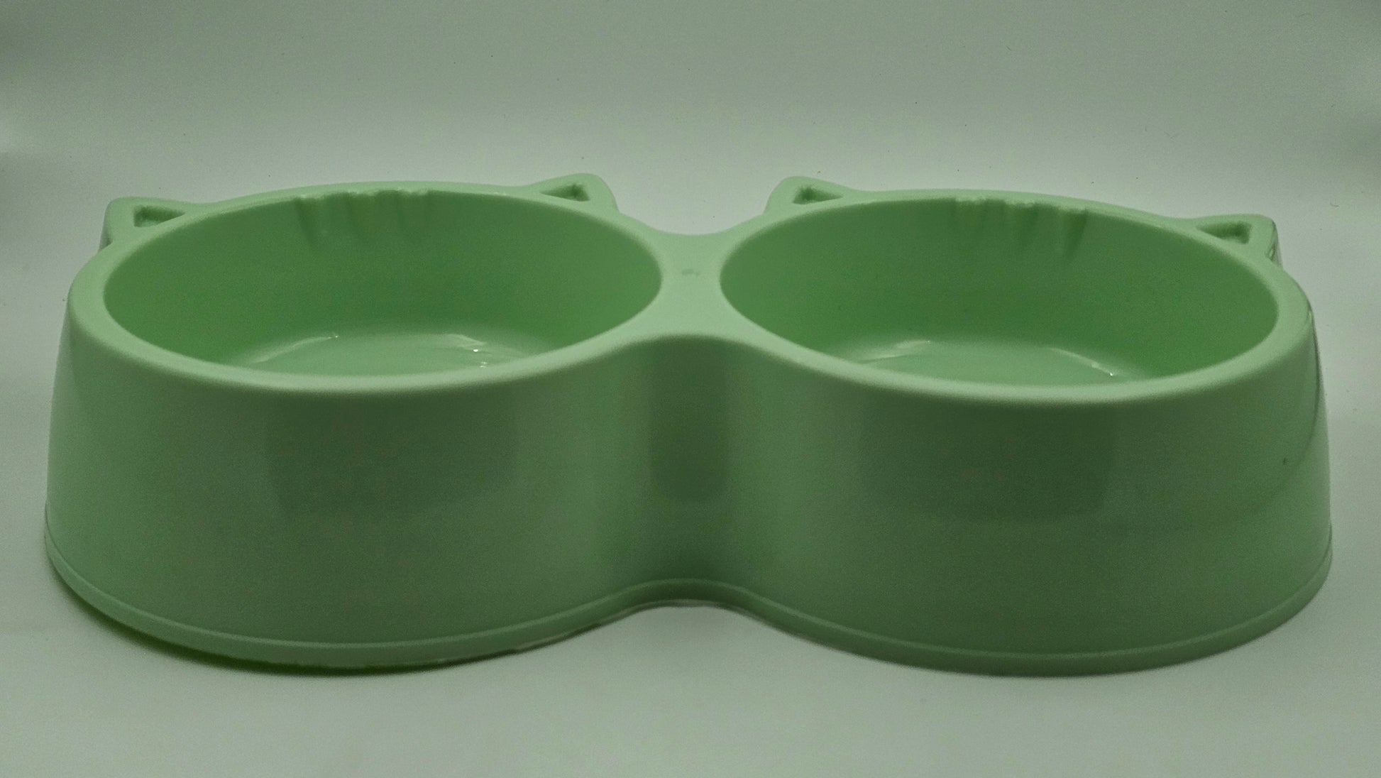 Cute Dual Cat Bowl – Small | Food & Water Feeder for Pets