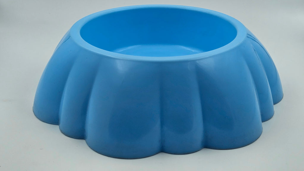 Round Flower-Shaped Pet Bowl