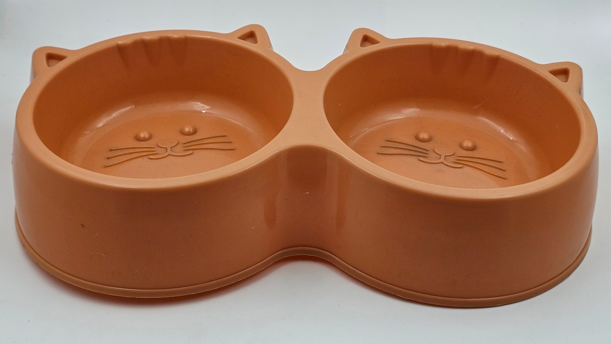 Cute Dual Cat Bowl Big – Food & Water Feeder for Pets